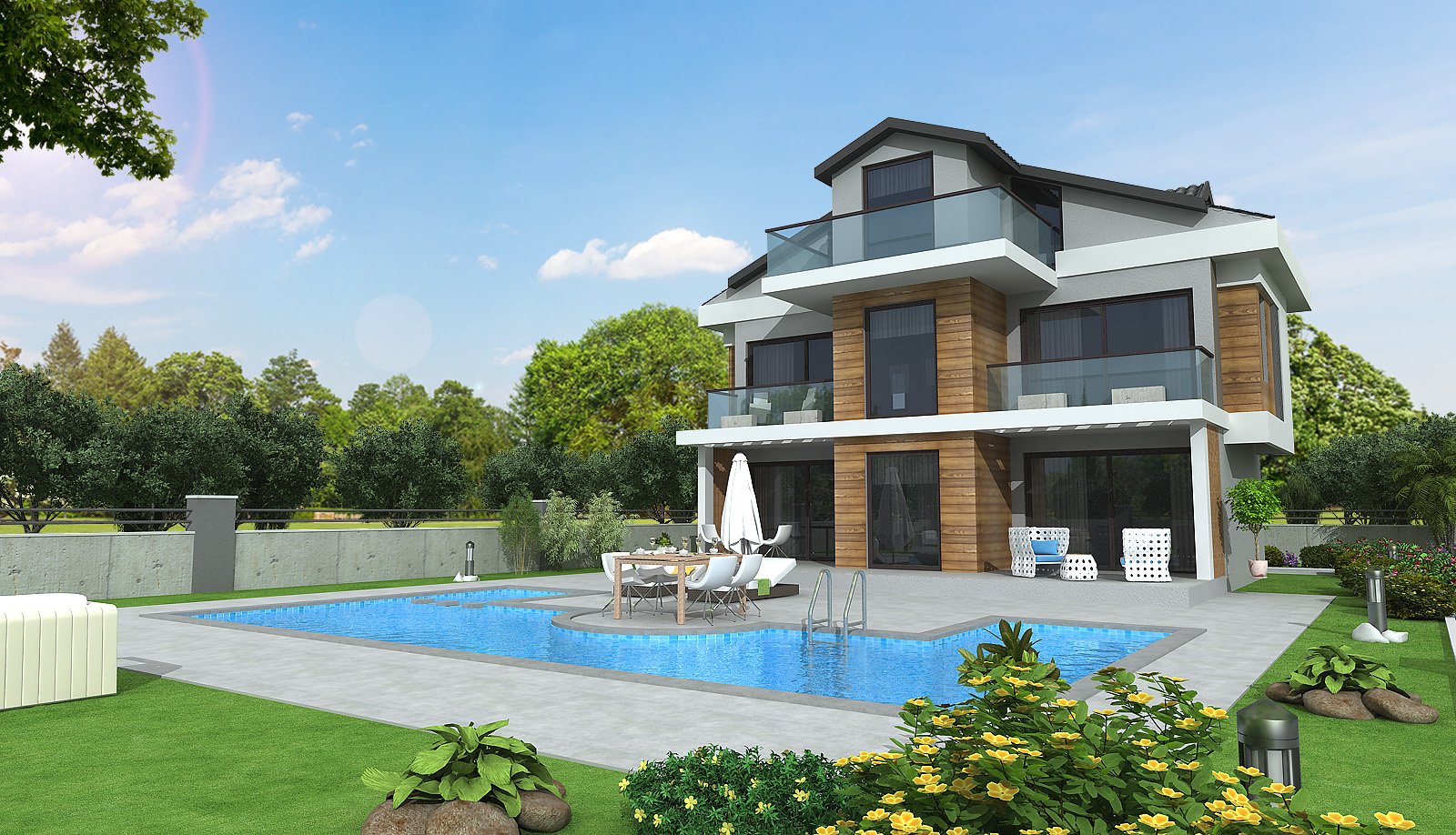 Luxury villa in Hisaronu Turkey