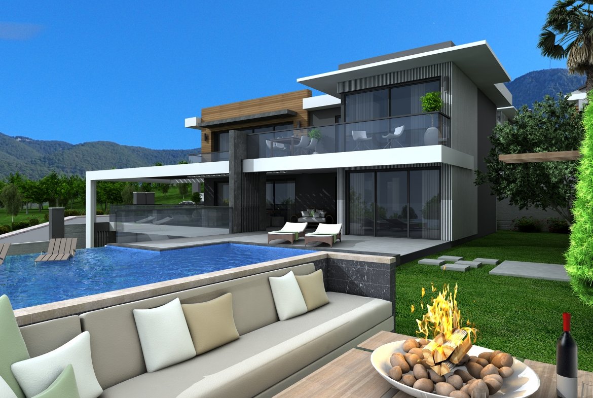 Luxury villa for sale in Ovacik Turkey