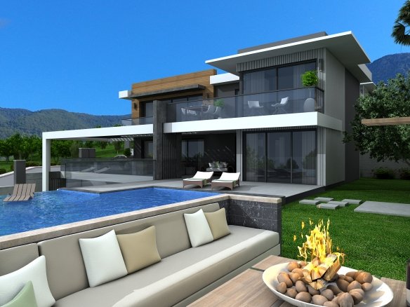 Luxury villa for sale in Ovacik Turkey