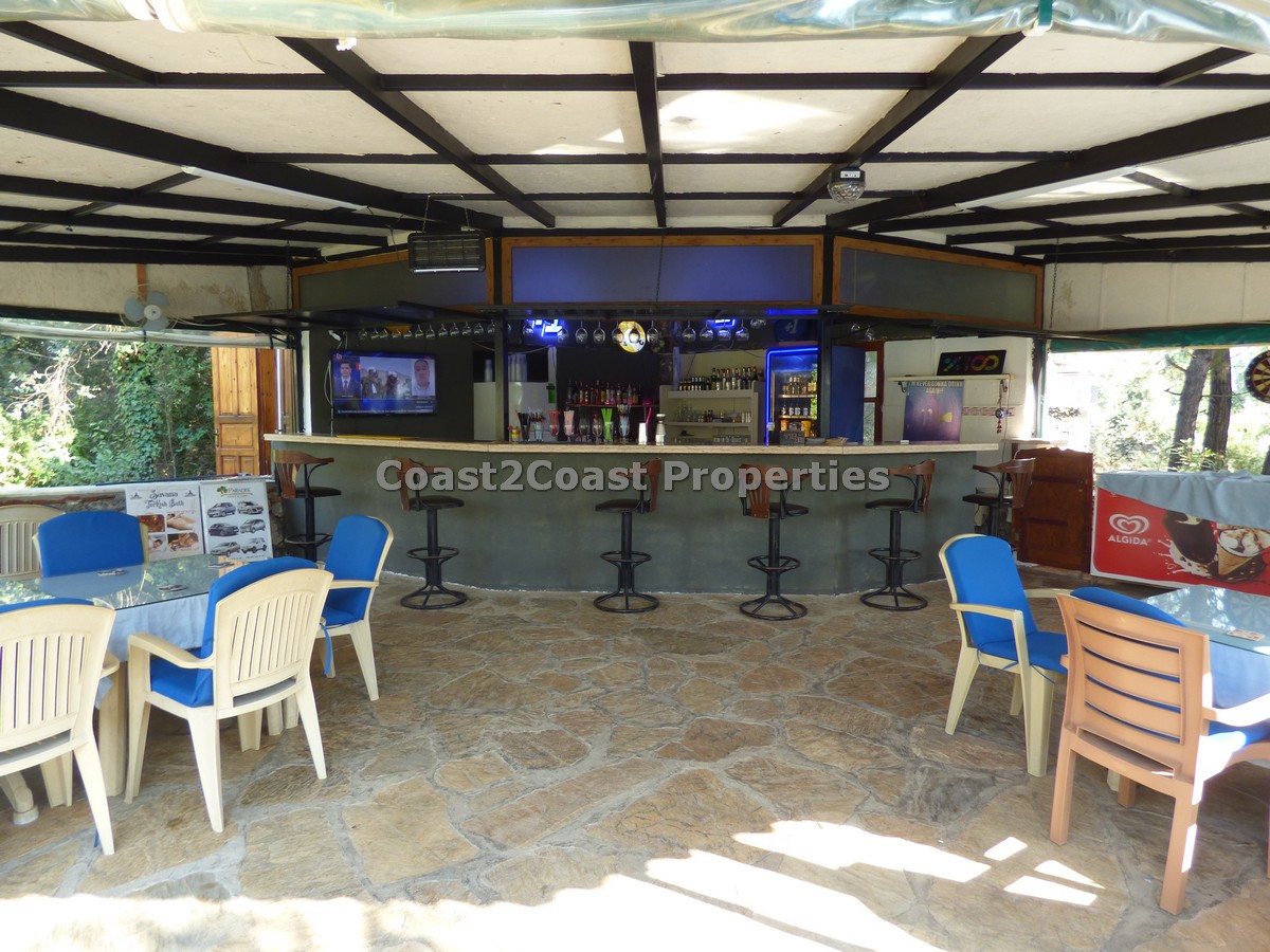 Show room apartment Ovacik bar area