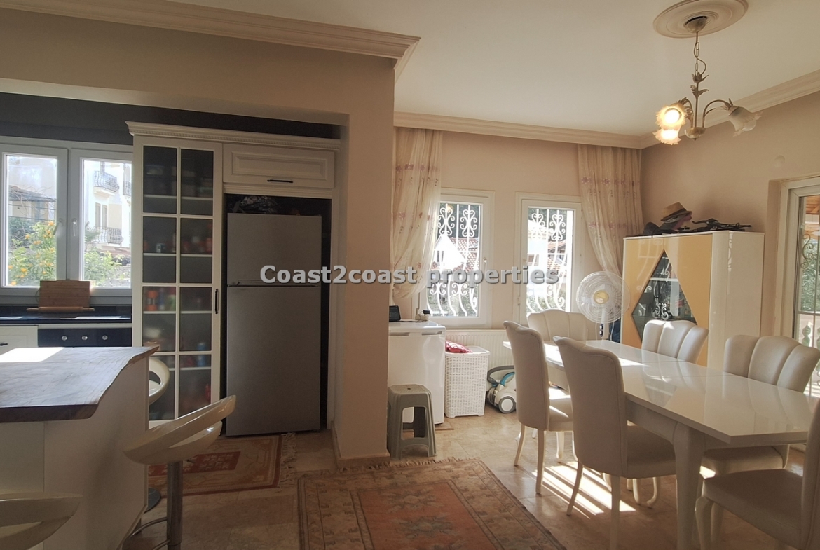 Forest villa for sale in uzumlu kitchen